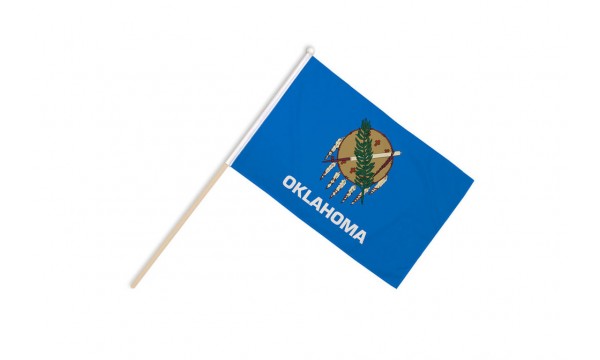 Oklahoma Hand Flags